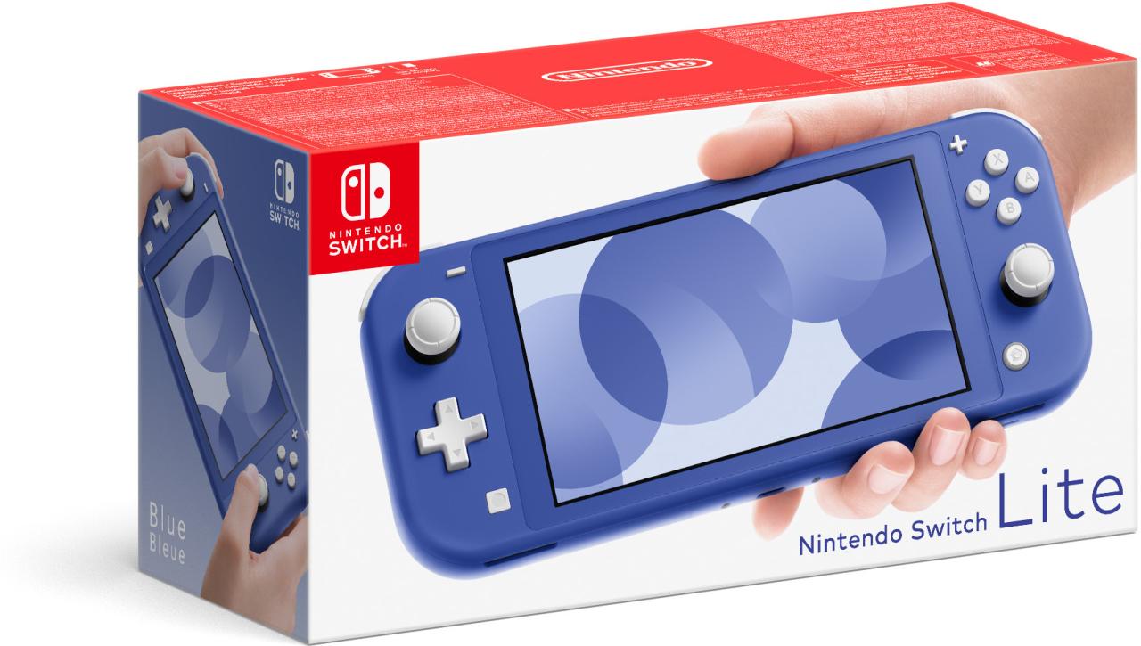 Игровая приставка Nintendo Switch Lite, синий EU