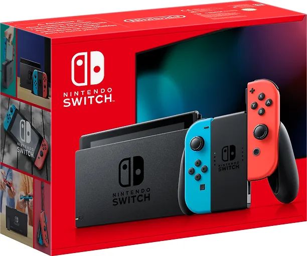Игровая консоль Nintendo Switch, красный/синий EU