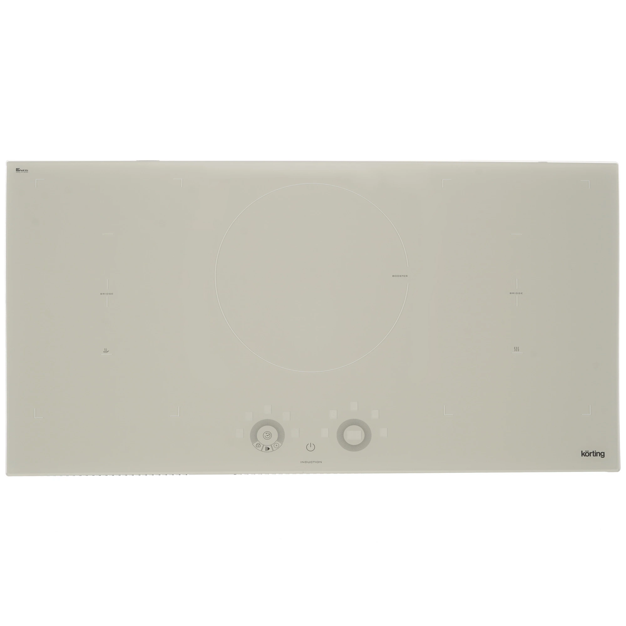 Индукционная варочная панель Korting HIB 95760 BB Smart, бежевая
