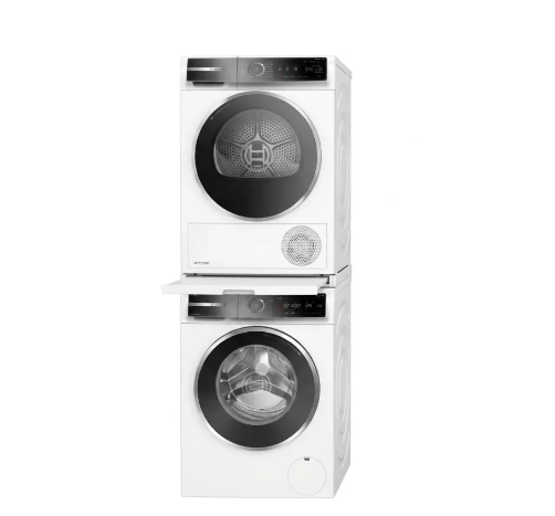Bosch 8-Series колонна (белый) Стиральная машина Bosch WGB256A1ME Сушильная машина Bosch WQB245B0ME Соединительный элемент WTZ27510
