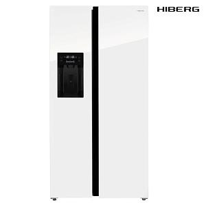Холодильник HIBERG RFS-650DX NFGW Inverter, белый