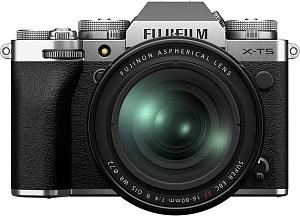 Камера Fujifilm X-T5 + объектив 16–80 мм, серебристый EU