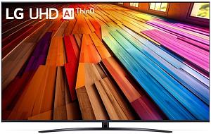 Телевизор LG 75UT81006LA.ARUB (2024), черный