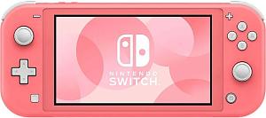 Портативная игровая консоль Nintendo Switch Lite, розовая EU
