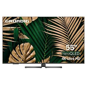 Телевизор Grundig 55 NANO QLED GH 8700 RU, антрацит