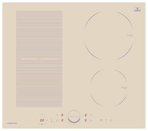 Индукционная варочная панель HIBERG I-MS 6049 Y RU, бежевая