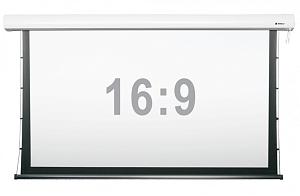 Экран для проектора настенный с электроприводом Digis DSTP-16906, белый